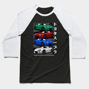 Supra JZA80 JDM Car Baseball T-Shirt